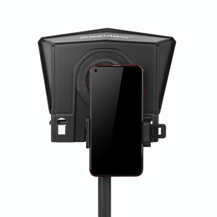 Portable small cell phone teleprompter