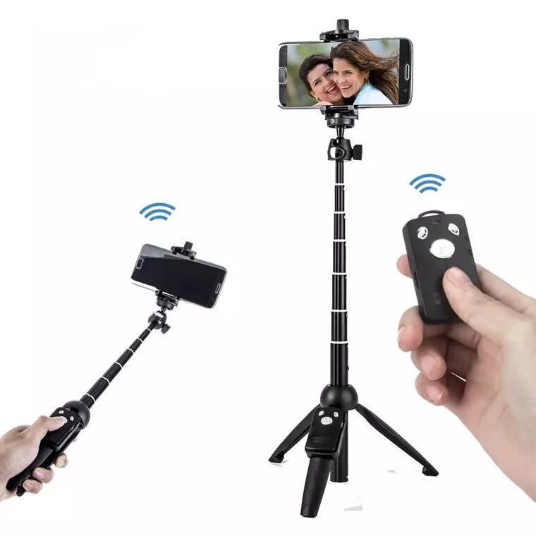 Selfie Stick Tripod With BT Remote
